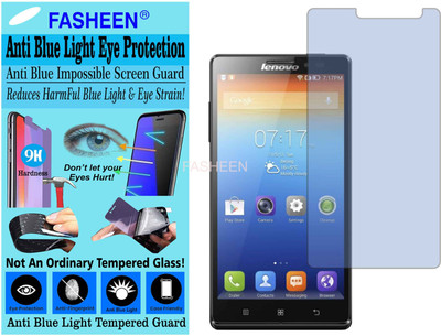 Fasheen Tempered Glass Guard for LENOVO K910L (Impossible UV AntiBlue Light)(Pack of 1)