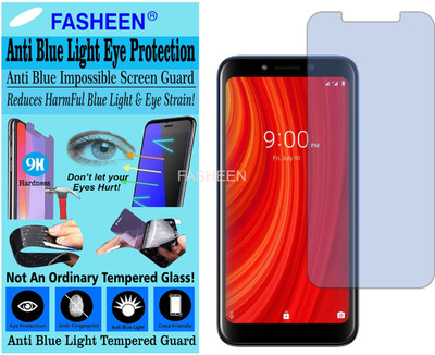 Fasheen Tempered Glass Guard for LAVA Z61 PRO (Impossible UV AntiBlue Light)(Pack of 1)