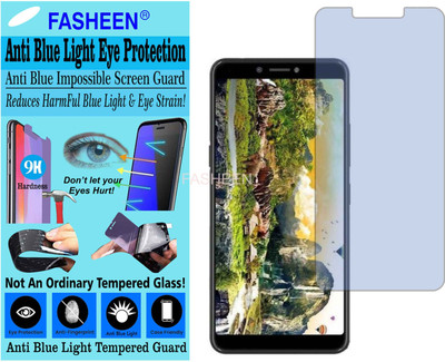 Fasheen Tempered Glass Guard for ITEL A45 (Impossible UV AntiBlue Light)(Pack of 1)