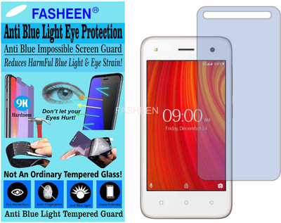 Fasheen Tempered Glass Guard for LAVA Z40 (Impossible UV AntiBlue)(Pack of 1)