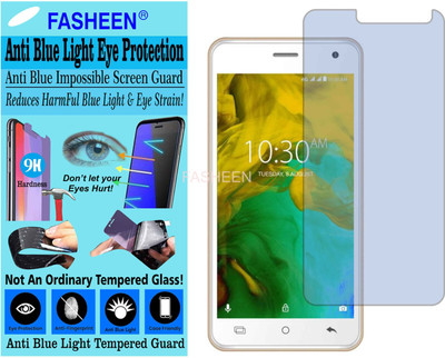 Fasheen Tempered Glass Guard for KARBONN K9 SMART YUVA (Impossible UV AntiBlue Light)(Pack of 1)