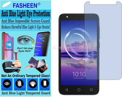 Fasheen Tempered Glass Guard for ALCATEL U5 HD (Impossible UV AntiBlue Light)(Pack of 1)