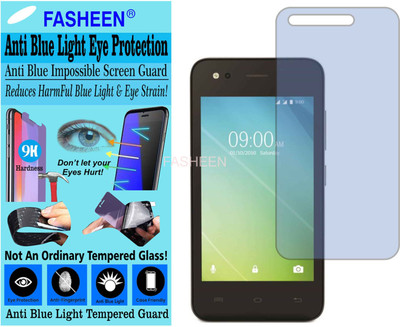 Fasheen Tempered Glass Guard for LAVA A50 (Impossible UV AntiBlue)(Pack of 1)