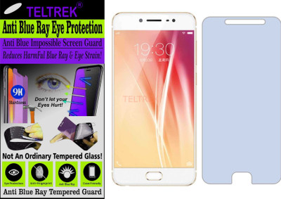 TELTREK Tempered Glass Guard for VIVO X7 PLUS (Impossible UV AntiBlue Light)(Pack of 1)