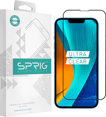Sprig Edge To Edge Tempered Glass for APPLE iPhone 13, iPhone 13 APPLE, iPhone 13, iPhone 13 APPLE(Pack of 1)