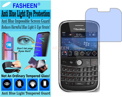 Fasheen Tempered Glass Guard for BLACKBERRY BOLD 9000 (Impossible UV AntiBlue Light)(Pack of 1)