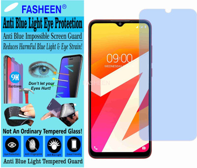 Fasheen Tempered Glass Guard for LAVA Z6 (Impossible UV AntiBlue Light)(Pack of 1)