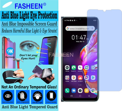 Fasheen Tempered Glass Guard for INFINIX HOT 10s NFC (Impossible UV AntiBlue)(Pack of 1)