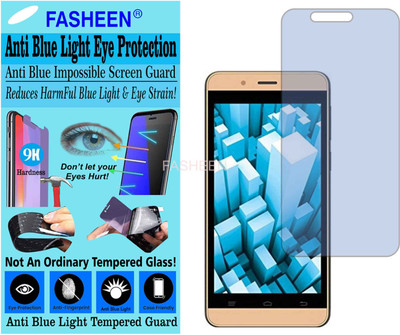 Fasheen Tempered Glass Guard for INTEX AQUA PRO 4G (Impossible UV AntiBlue Light)(Pack of 1)
