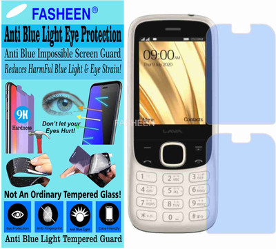 Fasheen Tempered Glass Guard for LAVA A7 2020 (Impossible UV AntiBlue Light)(Pack of 1)