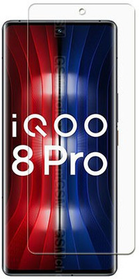 ARBAN Tempered Glass Guard for Vivo iQOO 8 PRO Front(Pack of 1)