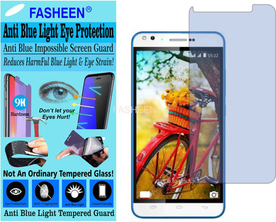Fasheen Tempered Glass Guard for KARBONN MACH FIVE (Impossible UV AntiBlue Light)(Pack of 1)