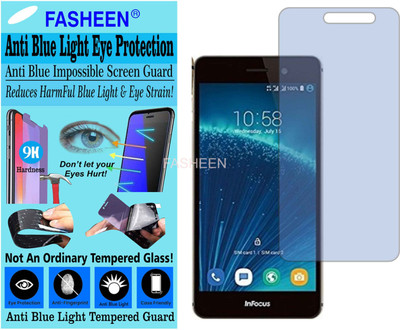 Fasheen Tempered Glass Guard for INFOCUS M808I (Impossible UV AntiBlue Light)(Pack of 1)
