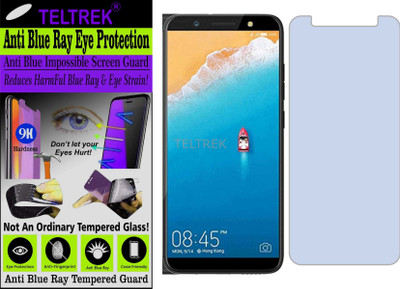 TELTREK Tempered Glass Guard for TECNO IN5 CAMON I (Impossible UV AntiBlue Light)(Pack of 1)