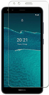 SOMTONE Tempered Glass Guard for Nokia C01 Plus Front(Pack of 1)