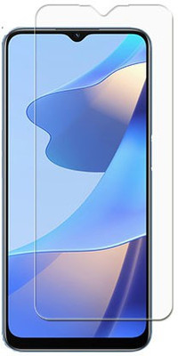 SOMTONE Tempered Glass Guard for Oppo A16 Front(Pack of 1)