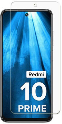 MUTAALI Tempered Glass Guard for Redmi 10 Front(Pack of 1)