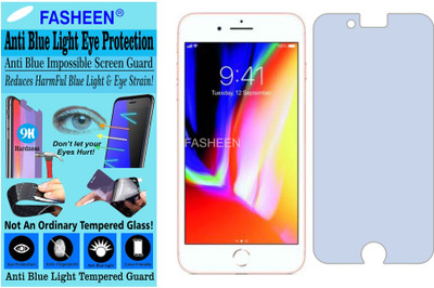 Fasheen Tempered Glass Guard for I PHONE 8 PLUS (Impossible UV AntiBlue Light)(Pack of 1)