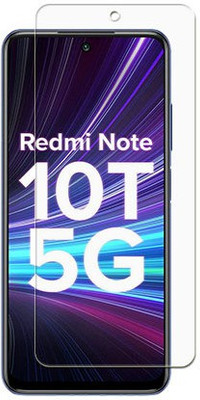 SOMTONE Tempered Glass Guard for Redmi Note 10T 5G Front(Pack of 1)