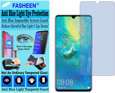 Fasheen Tempered Glass Guard for HUAWEI MATE 20 X (Impossible UV AntiBlue Light)(Pack of 1)