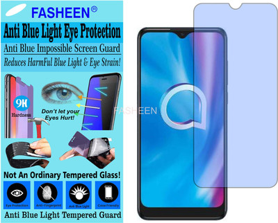 Fasheen Tempered Glass Guard for ALCATEL 1S 2020 (Impossible UV AntiBlue Light)(Pack of 1)