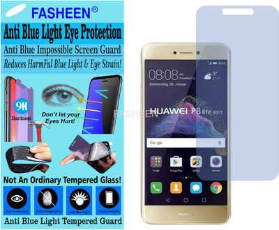 Fasheen Tempered Glass Guard for HUAWEI HONOR P8 LITE 2017 (Impossible UV AntiBlue Light)(Pack of 1)