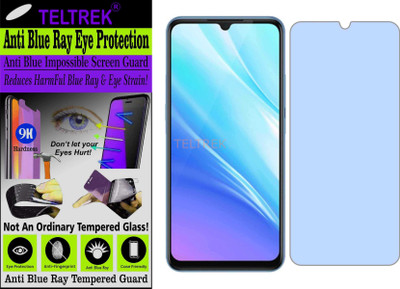 TELTREK Tempered Glass Guard for VIVO Y7S (Impossible UV AntiBlue Light)(Pack of 1)