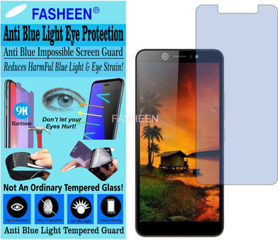 Fasheen Tempered Glass Guard for ITEL A44 (Impossible UV AntiBlue Light)(Pack of 1)