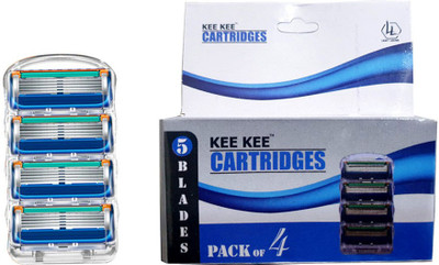 KEE KEE Men's Shaving Cartridges- Compatible with Fusion
