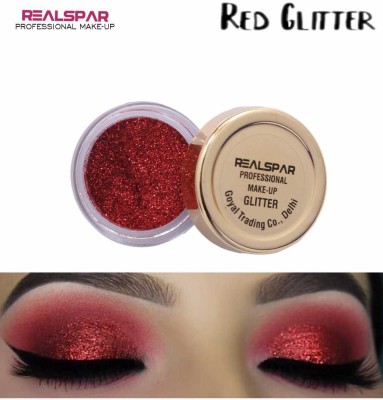 REALSPAR PROFESSIONAL MAKE-UP GLITTER(RED)