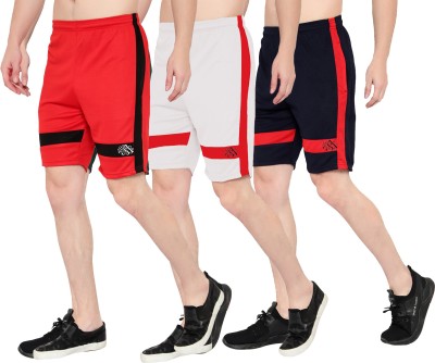 Dia A Dia Solid Men Multicolor Sports Shorts