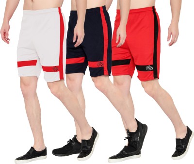 Dia A Dia Solid Men Multicolor Sports Shorts