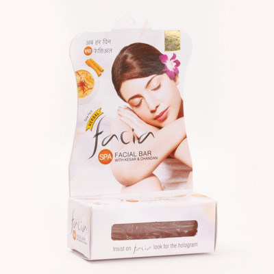 Facia Facial Bar With kesar chandan extract(8 x 25 g)