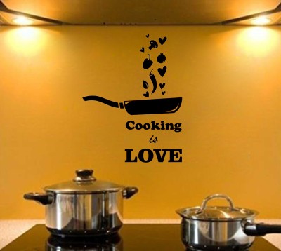 Wallzone 100 cm Cooking Removable Sticker(Pack of 1)