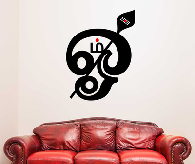 WALLSTICK 60 cm Om Muruga Removable Sticker(Pack of 1)