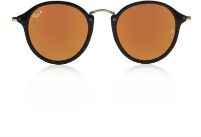 Resist Round Sunglasses(For Men & Women, Orange)