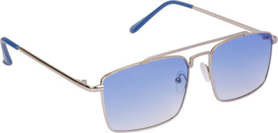 Sunnies Rectangular Sunglasses(For Men & Women, Blue)