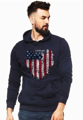 Leotude Full Sleeve Printed Men Sweatshirt