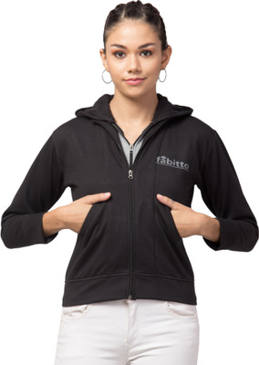 Fabitto Full Sleeve Solid Women Sweatshirt