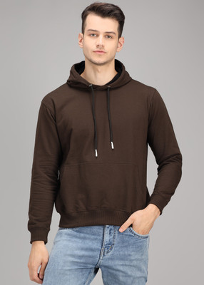 deslizar Full Sleeve Solid Men Sweatshirt