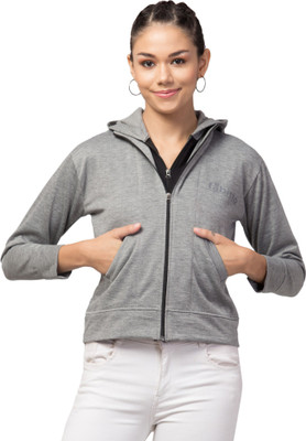 Fabitto Full Sleeve Solid Women Sweatshirt