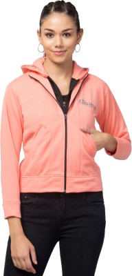 Fabitto Full Sleeve Solid Women Sweatshirt