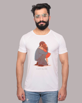 NITYANAND CREATIONS Graphic Print, Typography Men Round Neck White T-Shirt