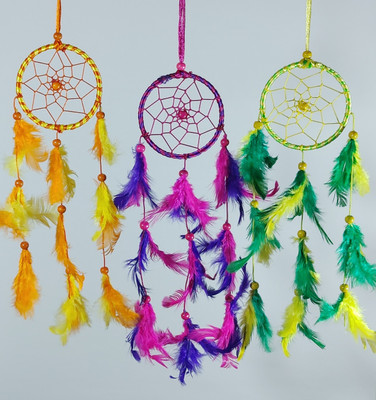 FASTDAP Dream Catcher Combo of 3 Wall Hanging, Wall Art,Bedrooms,office,Balcony,Outdoor Feather Dream Catcher deal from flipkart FASTDAP Dream Catcher Combo of 3 Wall Hanging, Wall Art,Bedrooms,office,Balcony,Outdoor Feather Dream Catcher deal from flipkart