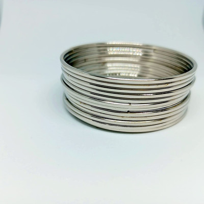 Shipaara Metal Bangle Set(Pack of 12)