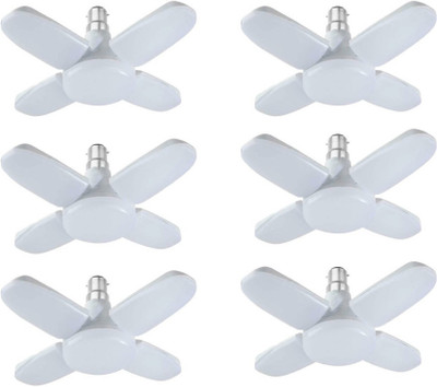 FStyler 25 W Basic Arbitrary B22 LED Bulb(White, Pack of 6)
