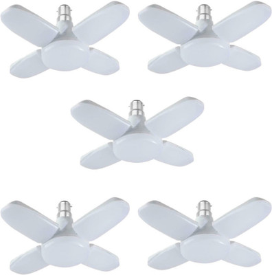 iWin 25 W Basic Arbitrary B22 LED Bulb(White, Pack of 5)