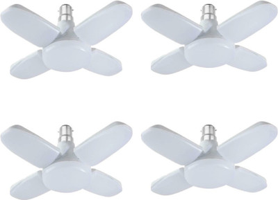 FStyler 25 W Basic Arbitrary B22 LED Bulb(White, Pack of 4)