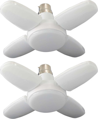 InfraHive 25 W Basic Arbitrary B22 LED Bulb(White, Pack of 2)