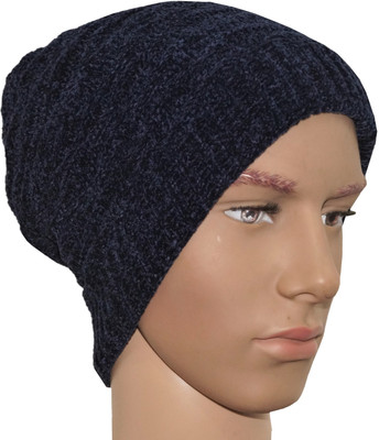 Atabz Self Design Skull Cap Cap